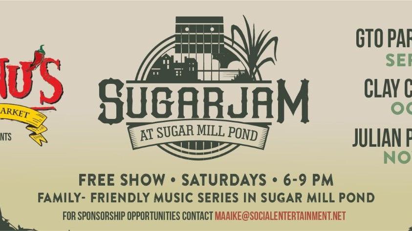Sugar Jam Music Series in Sugar Mill Pond Releases Fall Line-Up